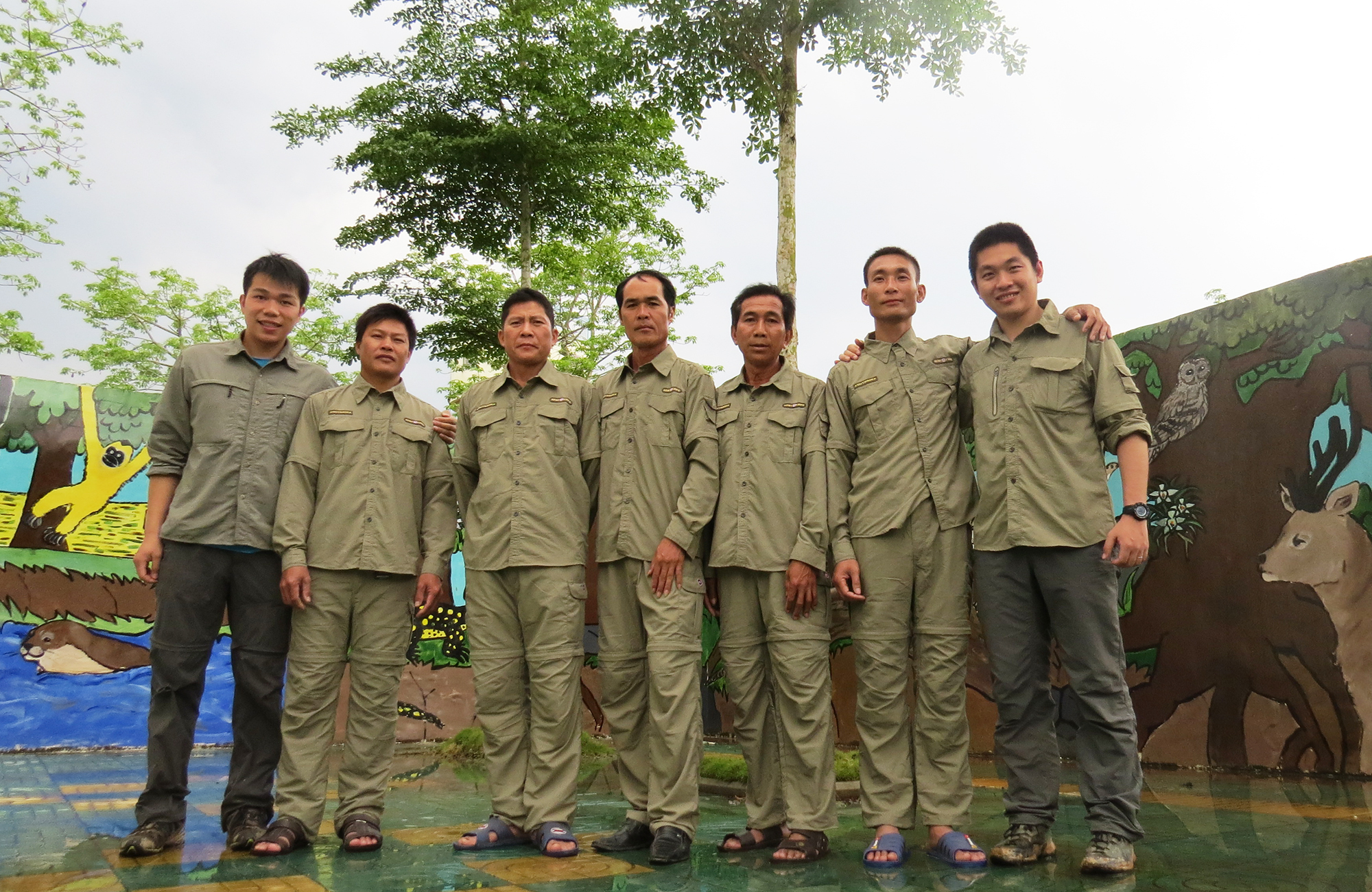 IMG 4593 Water Monitor Patrol Team in Z village